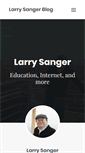Mobile Screenshot of larrysanger.org